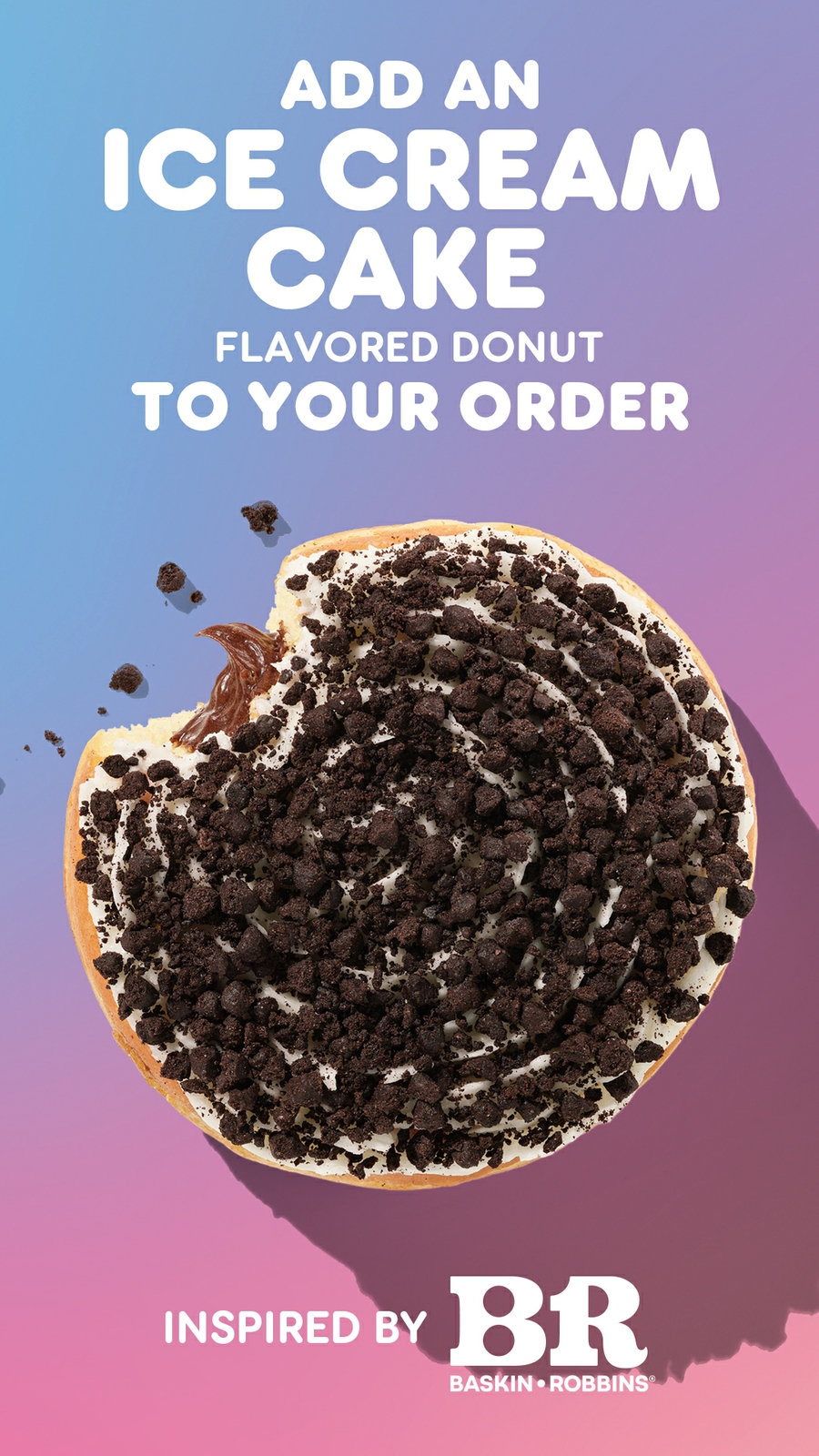 Dunkin' Ice Cream Cake Flavored Donut