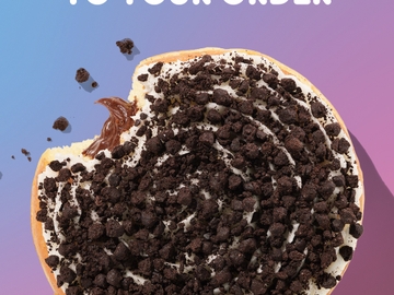 Dunkin' Ice Cream Cake Flavored Donut