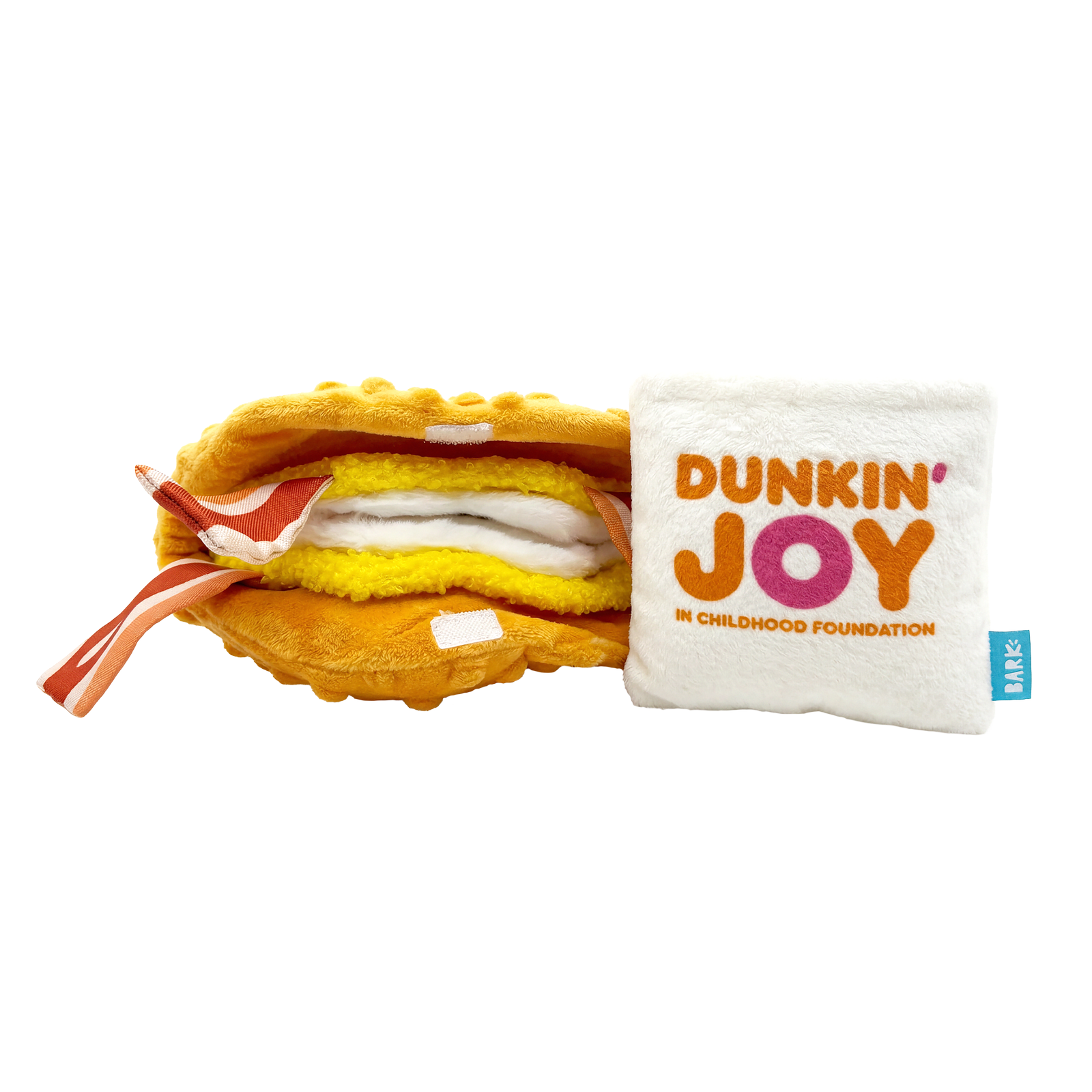 Dunkin' Wake-Up Wrap Dog Toy