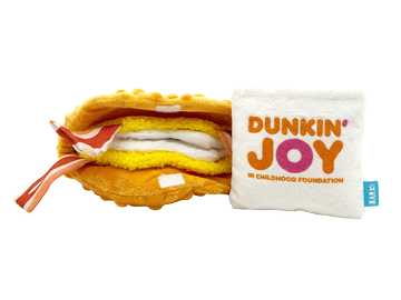 Dunkin' Wake-Up Wrap Dog Toy Dunkin' Wake-Up Wrap Dog Toy