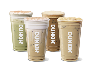 Dunkin' Tiramisu Beverages Lineup Dunkin' Tiramisu Beverages Lineup