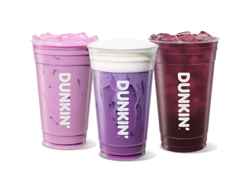 Dunkin' Berry Clementine Beverages Lineup
