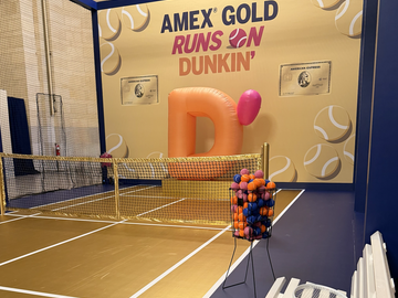 Game. Set. Sip: Dunkin’® and American Express® Serve Up a Tennis Takeover at Grand Central Terminal