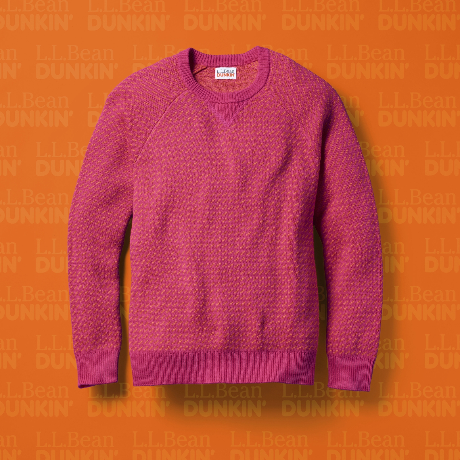 Dunkin' x L.L.Bean Birdseye Sweater