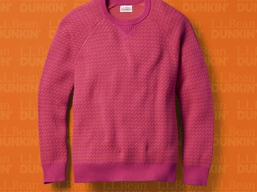 Dunkin' x L.L.Bean Birdseye Sweater Dunkin' x L.L.Bean Birdseye Sweater
