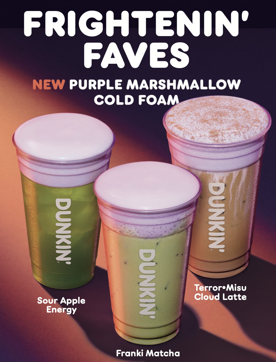 Dunkin' Purple Marshmallow Cold Foam