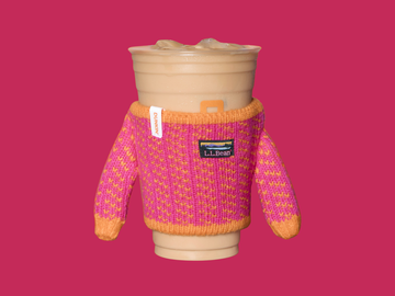 The Ultimate Fall Layer? An L.L.Bean® Sweater for Your Dunkin'® Coffee