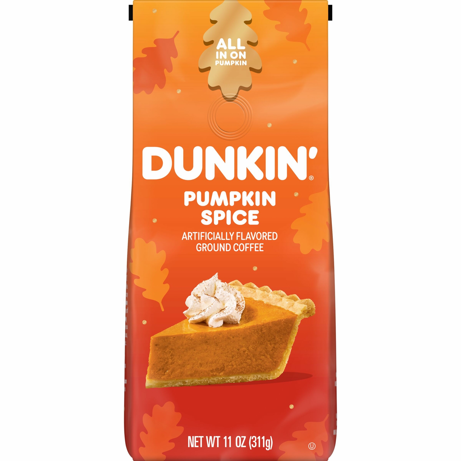 Dunkin' Pumpkin Spice Flavored Bagged Coffee