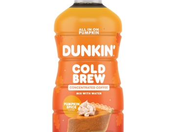 ​Dunkin' Pumpkin Spice Flavored Cold Brew Coffee Concentrate