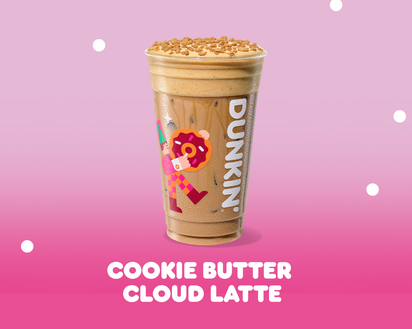 Dunkin' Cookie Butter Cloud Latte