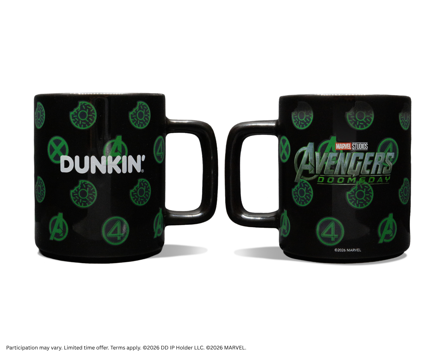 Dunkin' x Avengers Doomsday-Themed Color-Changing Mug