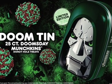 Final Doctor Doom 25-Count MUNCHKINS Tin Final Doctor Doom 25-Count MUNCHKINS Tin