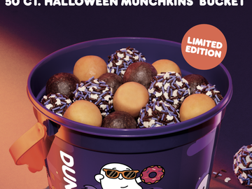 Dunkin' Halloween Bucket Dunkin' Halloween Bucket