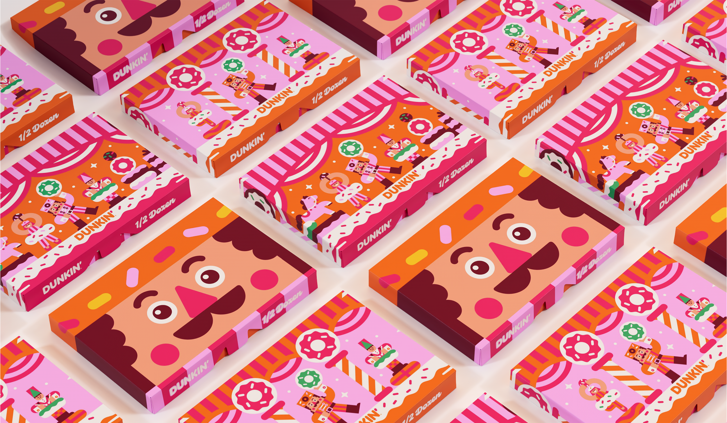 Dunkin' Donutcracker Donut Packaging