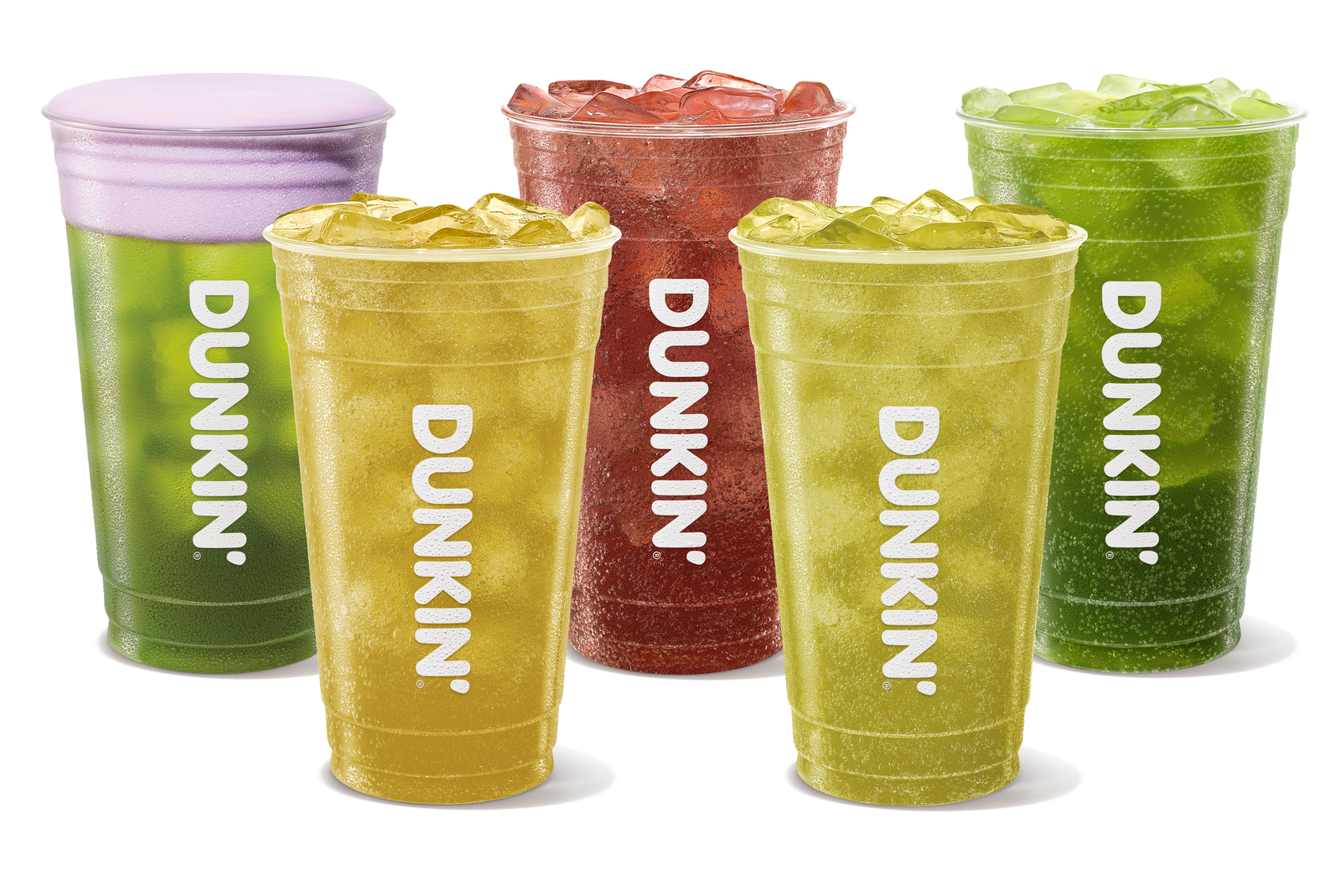 Green Apple Dunkin'  Zero Lineup