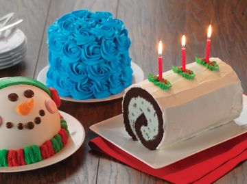 Baskin-Robbins Holiday Cakes Lineup