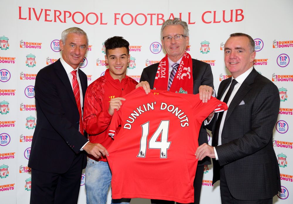 DUNKIN’ BRANDS ANNOUNCES GLOBAL MARKETING PARTNERSHIP WITH LIVERPOOL FOOTBALL CLUB