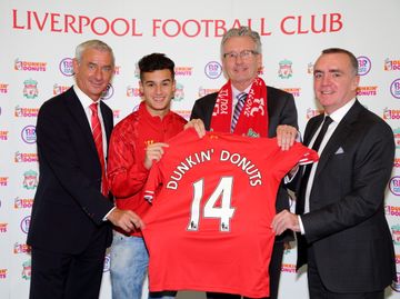 DUNKIN’ BRANDS ANNOUNCES GLOBAL MARKETING PARTNERSHIP WITH LIVERPOOL FOOTBALL CLUB DUNKIN’ BRANDS ANNOUNCES GLOBAL MARKETING PARTNERSHIP WITH LIVERPOOL FOOTBALL CLUB