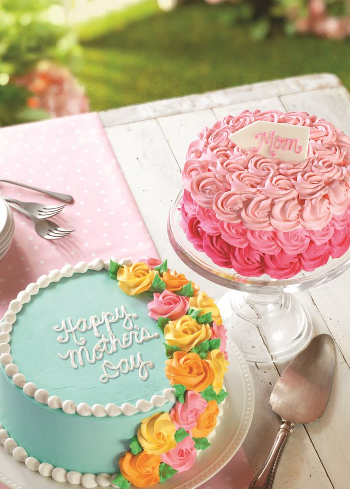 Baskin-Robbins is Celebrating Moms Nationwide this May with Colorful Rosette Ice Cream Cakes and Mom’s Makin’ Cookies Flavor of the Month