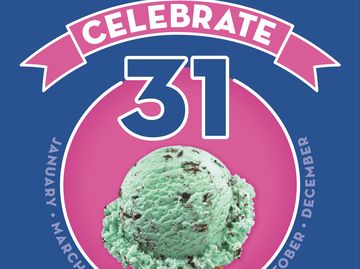Baskin-Robbins is Making Halloween Spooktacular for Treat-Seekers with $1.31 Scoops on October 31st as Part of “Celebrate 31” Promotion 