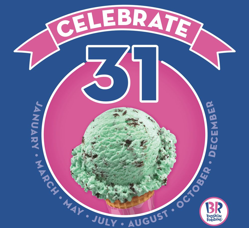 The Five Best Ways to (Kind-Of) Keep your New Year’s Resolutions with Baskin-Robbins' January “Celebrate 31” Promotion