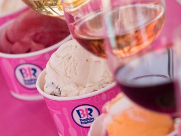 Baskin-Robbins Raises a Glass to Summer with its First-Ever Wine and Ice Cream Pairings 