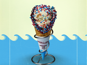 USS Butterscotch Fancy Cone USS Butterscotch Fancy Cone