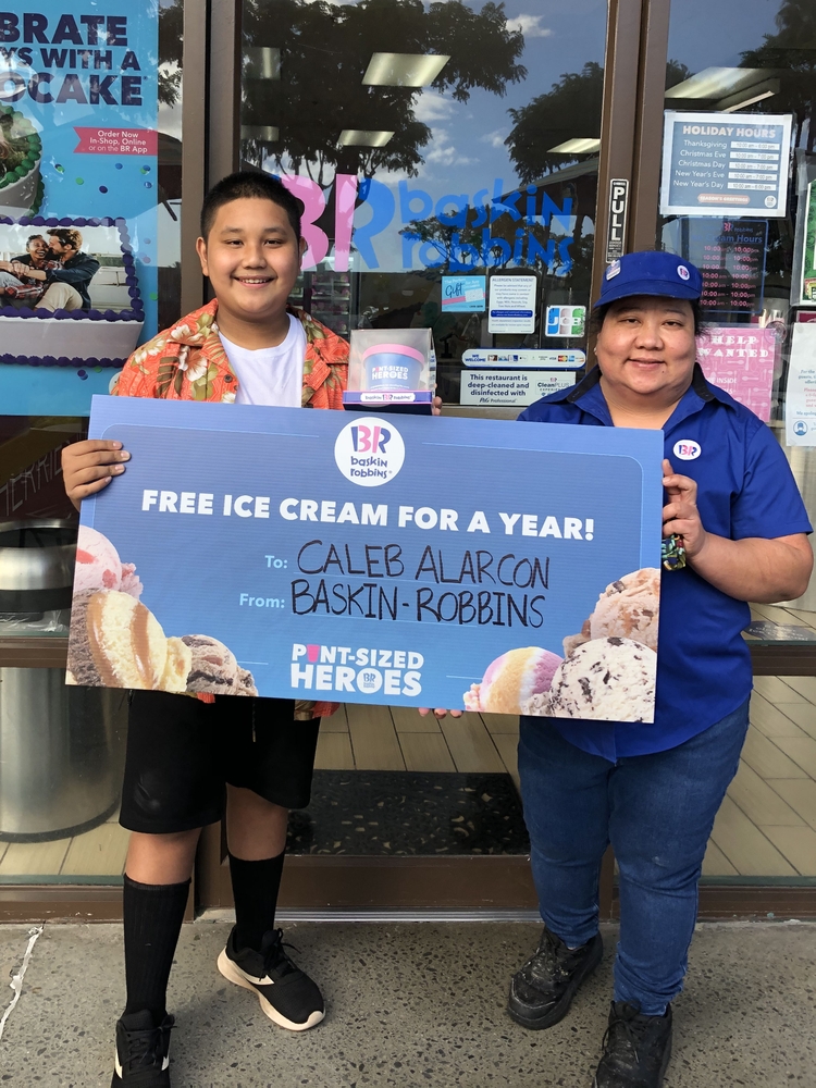 Meet Pint-Sized Hero Caleb Alarcon from Pearl City, Hawaii