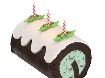 Fudge Yule Log