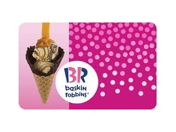 Baskin-Robbins gift card Baskin-Robbins gift card