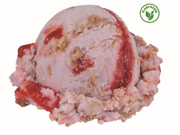 The Story Behind Baskin-Robbins’ New Non-Dairy Strawberry Streusel The Story Behind Baskin-Robbins’ New Non-Dairy Strawberry Streusel