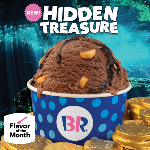 The Story Behind Baskin-Robbins’ August Flavor of the Month, Hidden Treasure