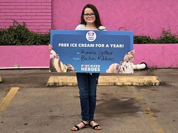 Meet Pint-Sized Hero Romella Spitzer from Copperas Cove, TX
