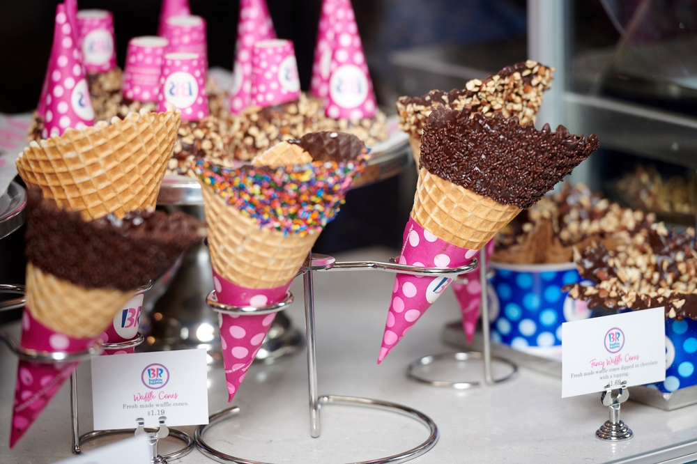 The Story Behind Baskin-Robbins Waffle Cones