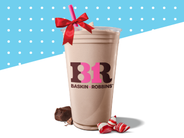 Ring in the holiday season with Baskin-Robbins' New Peppermint Cocoa Shake
