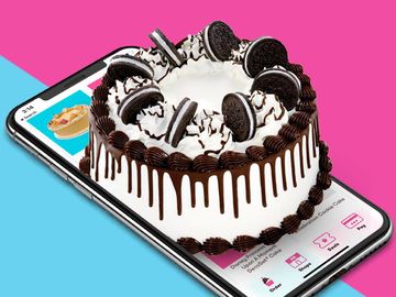 Download the Baskin-Robbins Mobile App for a Chance to Win Free Cakes for a Year