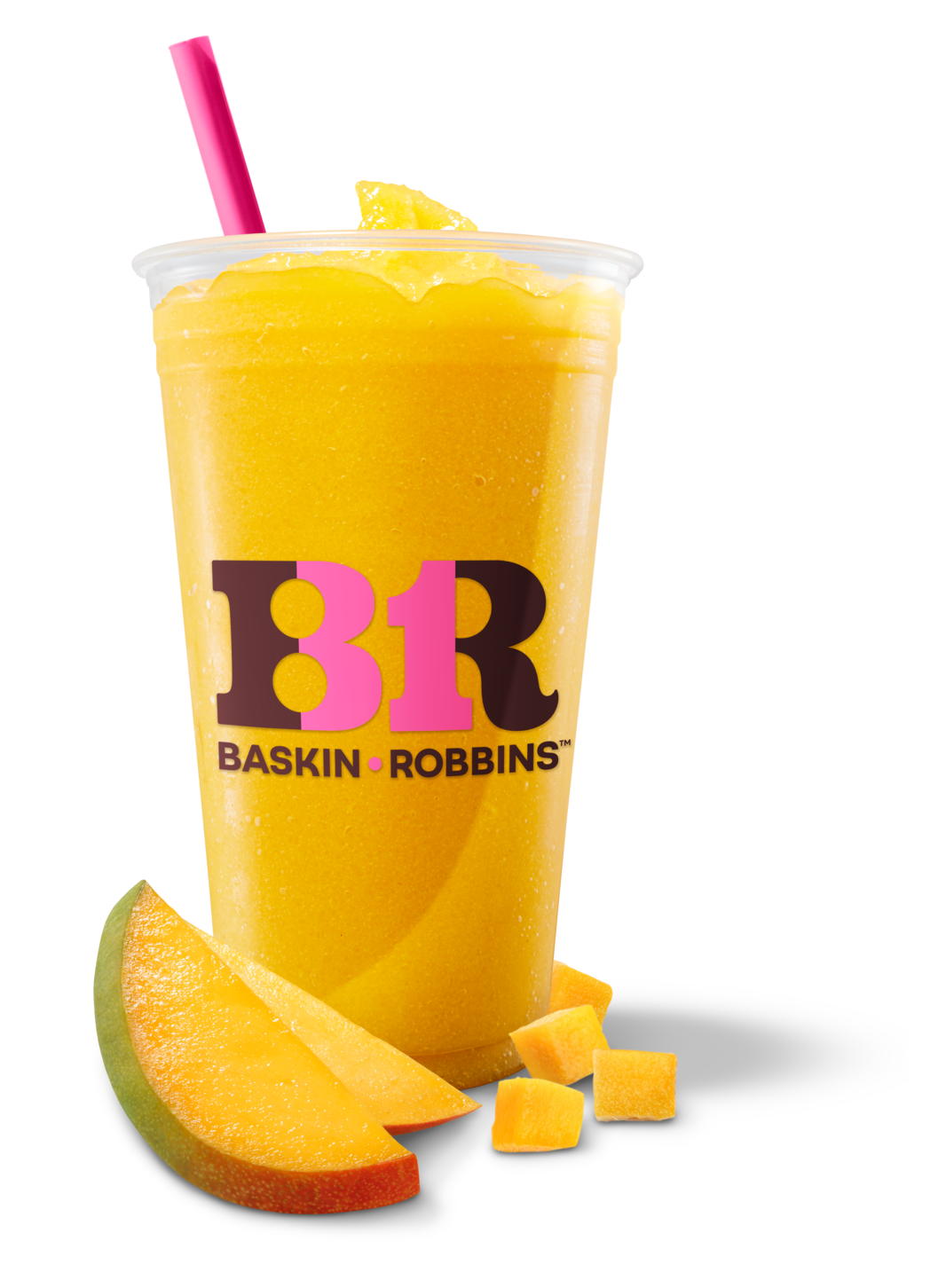 Digital PNG Presentation Size-Smoothies Mango w- cues