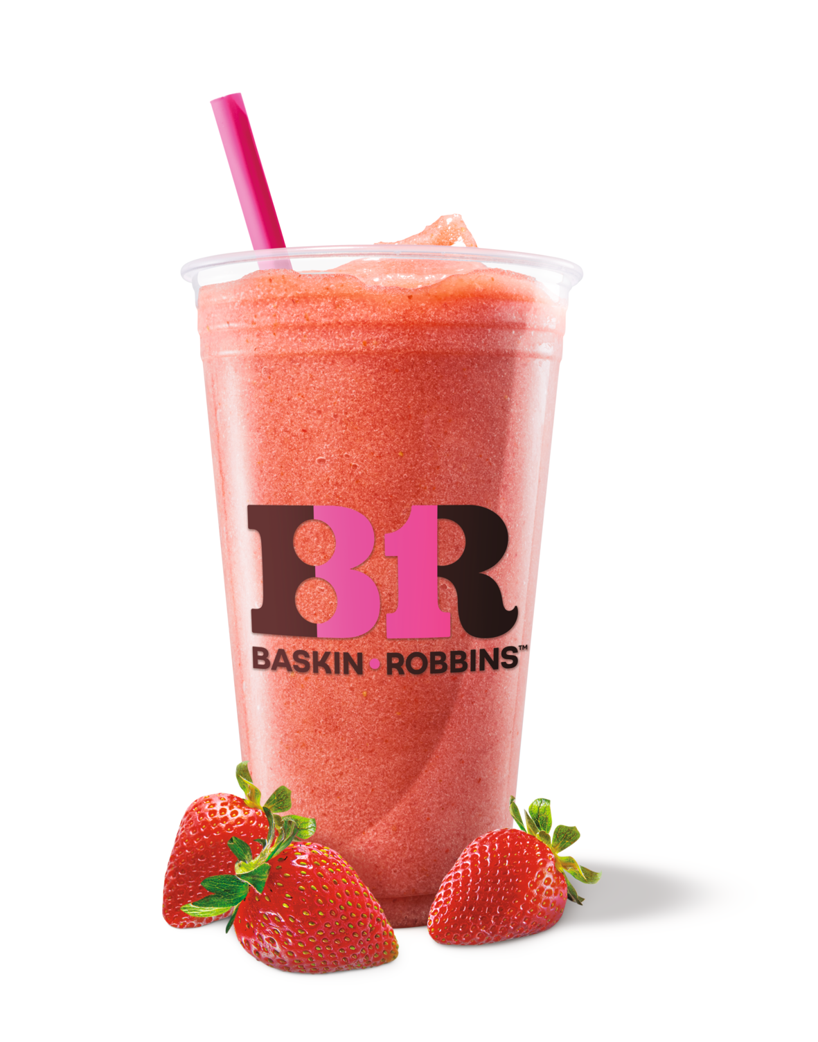 Digital PNG Presentation Size-Smoothies Strawberry w- cues