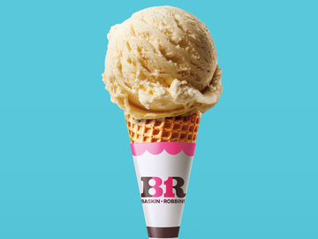 Digital PNG Presentation Size-Sugar Cone with Scoop and Wrapper on Freeze Background 1