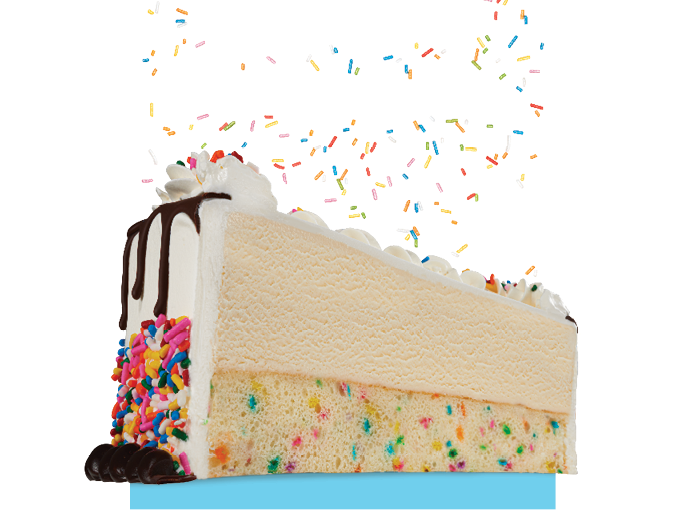 Sprinkle Good Vibes on any Celebration with Baskin-Robbins’ new Confetti Crazy Cake and Confetti Cake Layer