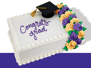 Elegant Grad Cake-001 Elegant Grad Cake-001