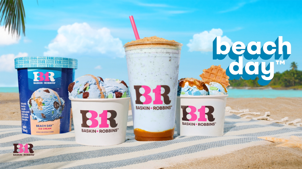 Baskin-Robbins Beach Day Lineup