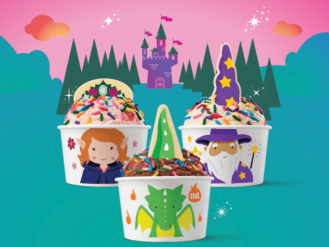 Introducing Baskin-Robbins' New Creature Creations® from the Fairytale Forest