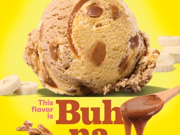 Go Bananas for Baskin-Robbins® this March! Brand Debuts New Banana Dulce de Leche Flavor of the Month & $6 Banana Split Wednesdays  