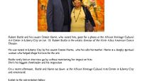 WLRN - A Conversation With Alvin Ailey Director Robert Battle And His Mom