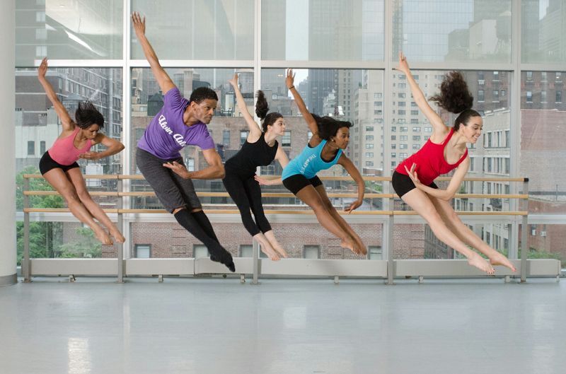 Contemporary class at Ailey Extension