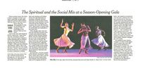 The New York Times - Review: 'Open Door' Helps Open Alvin Ailey Season
