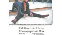 The Wall Street Journal - Kyle Abraham, Choreographer On The Move