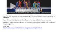 CBS New York - Alvin Ailey American Dance Theater Previews Winter Season Performances