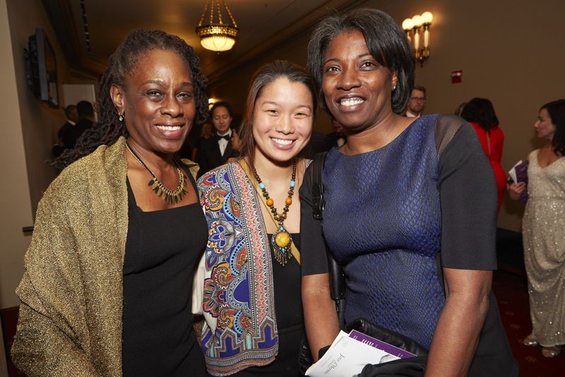 First Lady of NYC Chirlaine McCray and guests. Photo by Dario Calmese Jr